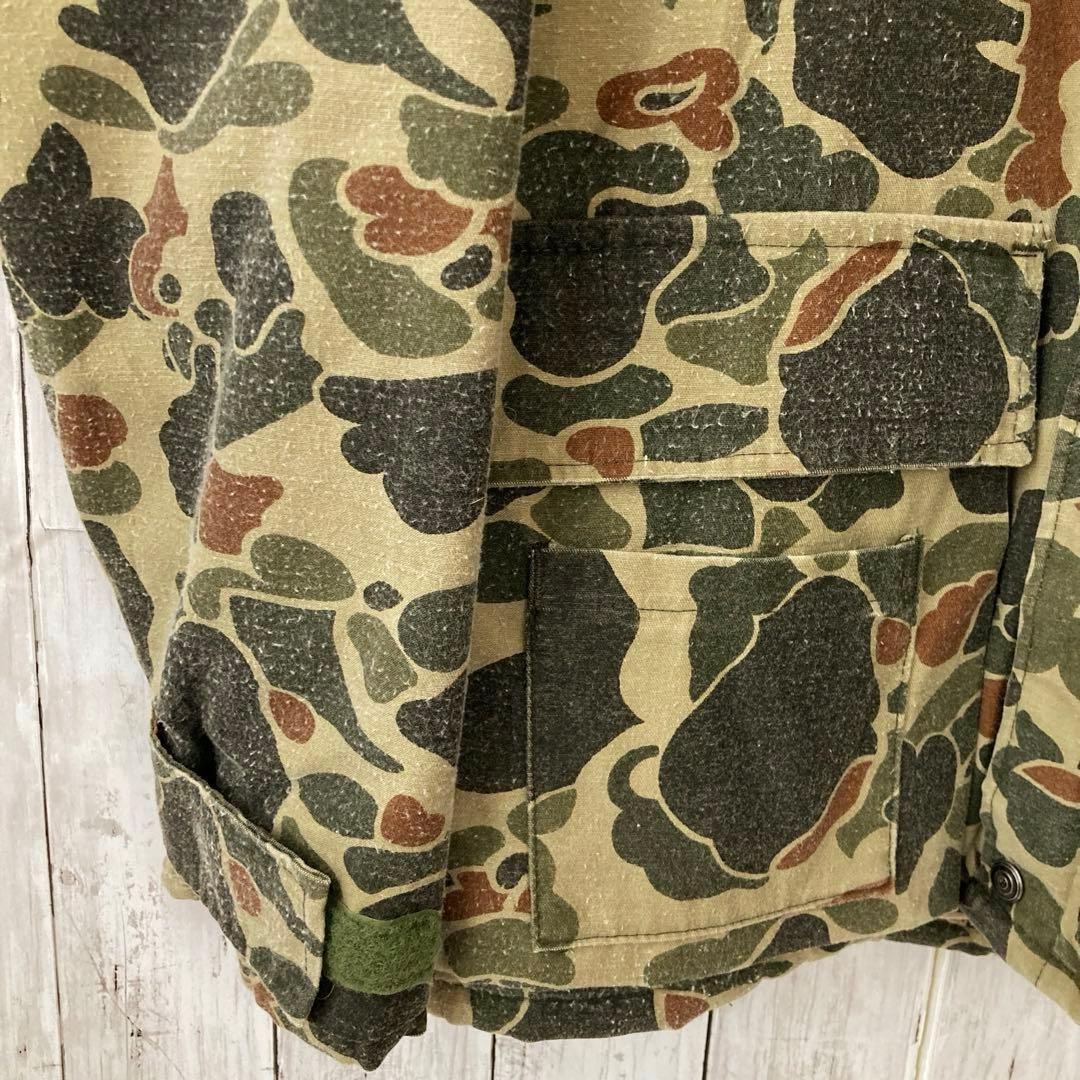 90sヴィンテージUSA製古着　10X ダックハンターカモプリントカバーオールL