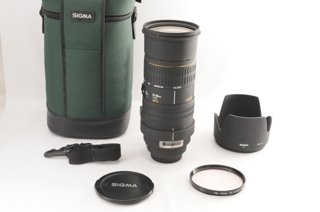 ★超望遠★ sigma 50-500mm f4-6.3 キヤノン用 ズームレンズ