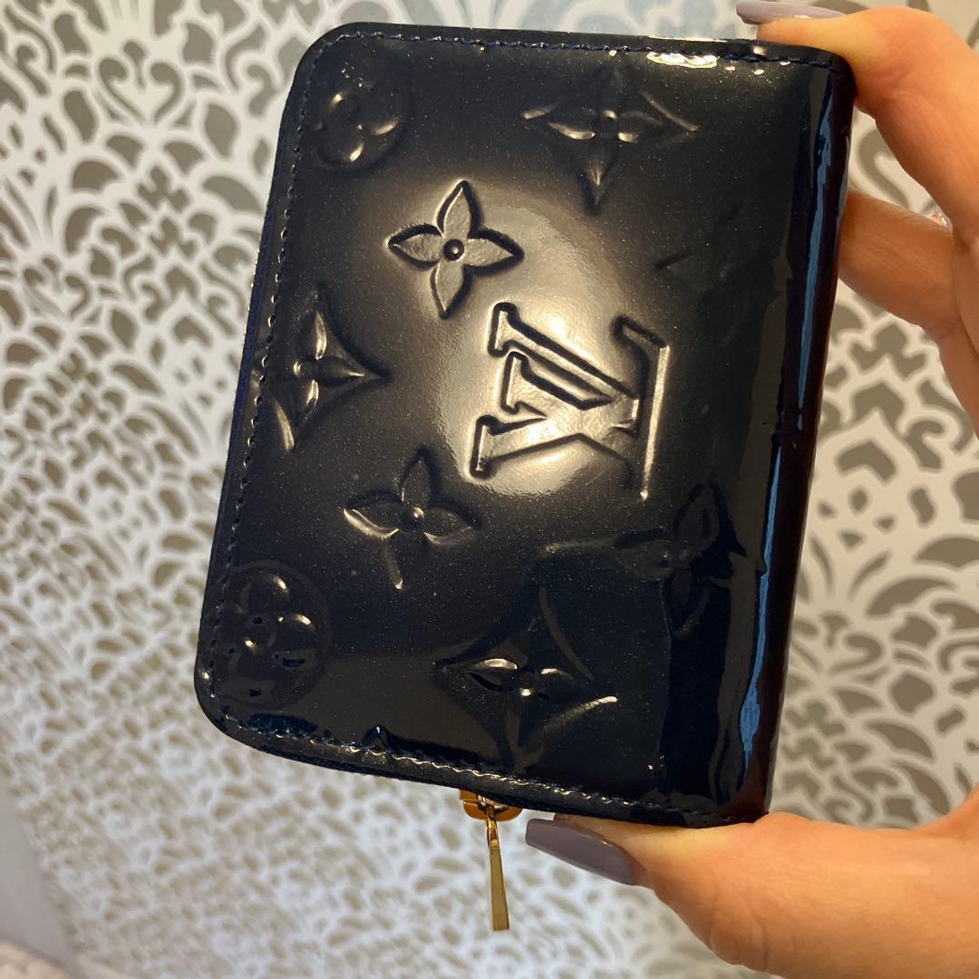 ルイヴィトン❣️ヴェルニケース❣️ ネイビーエナメル！美品