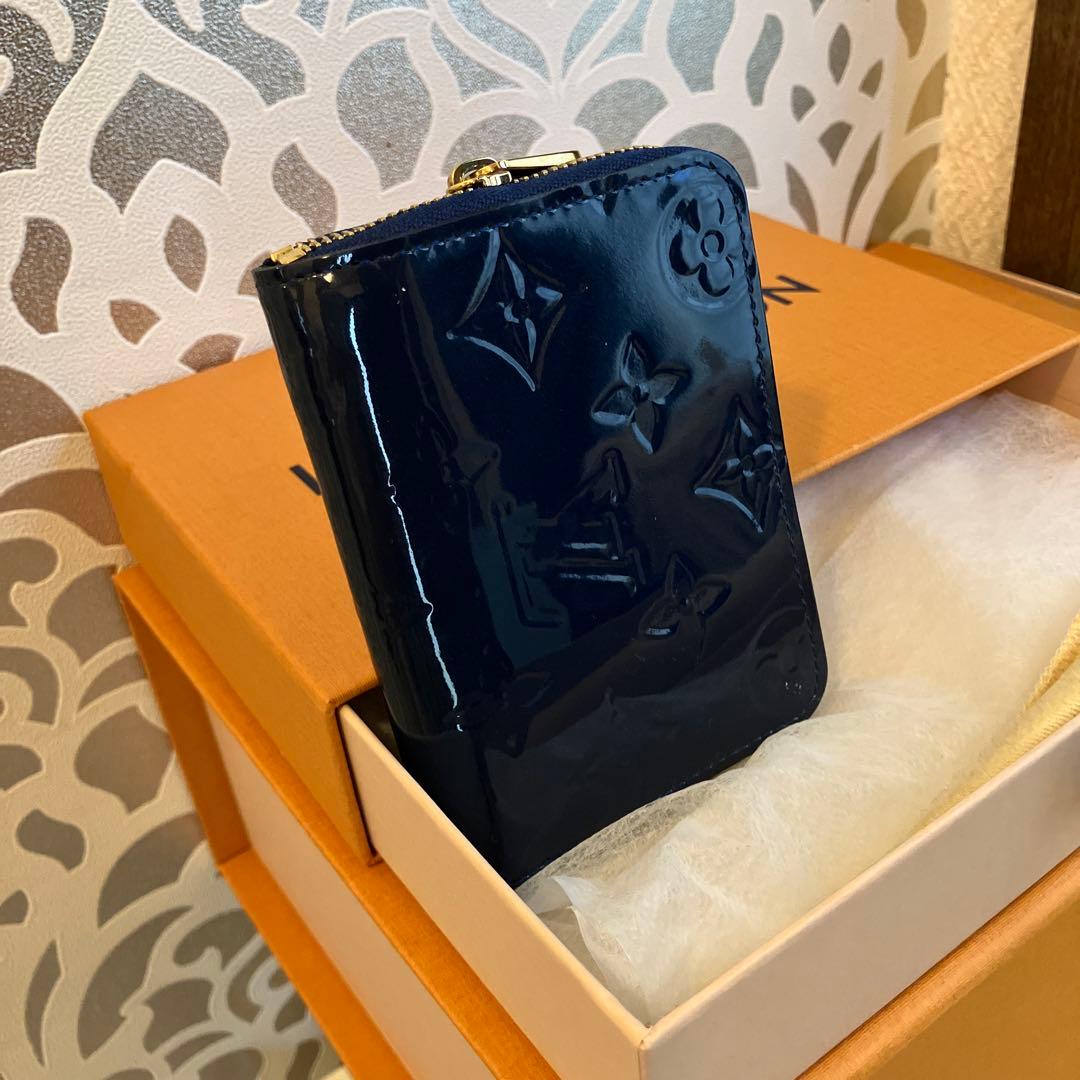 ルイヴィトン❣️ヴェルニケース❣️ ネイビーエナメル！美品