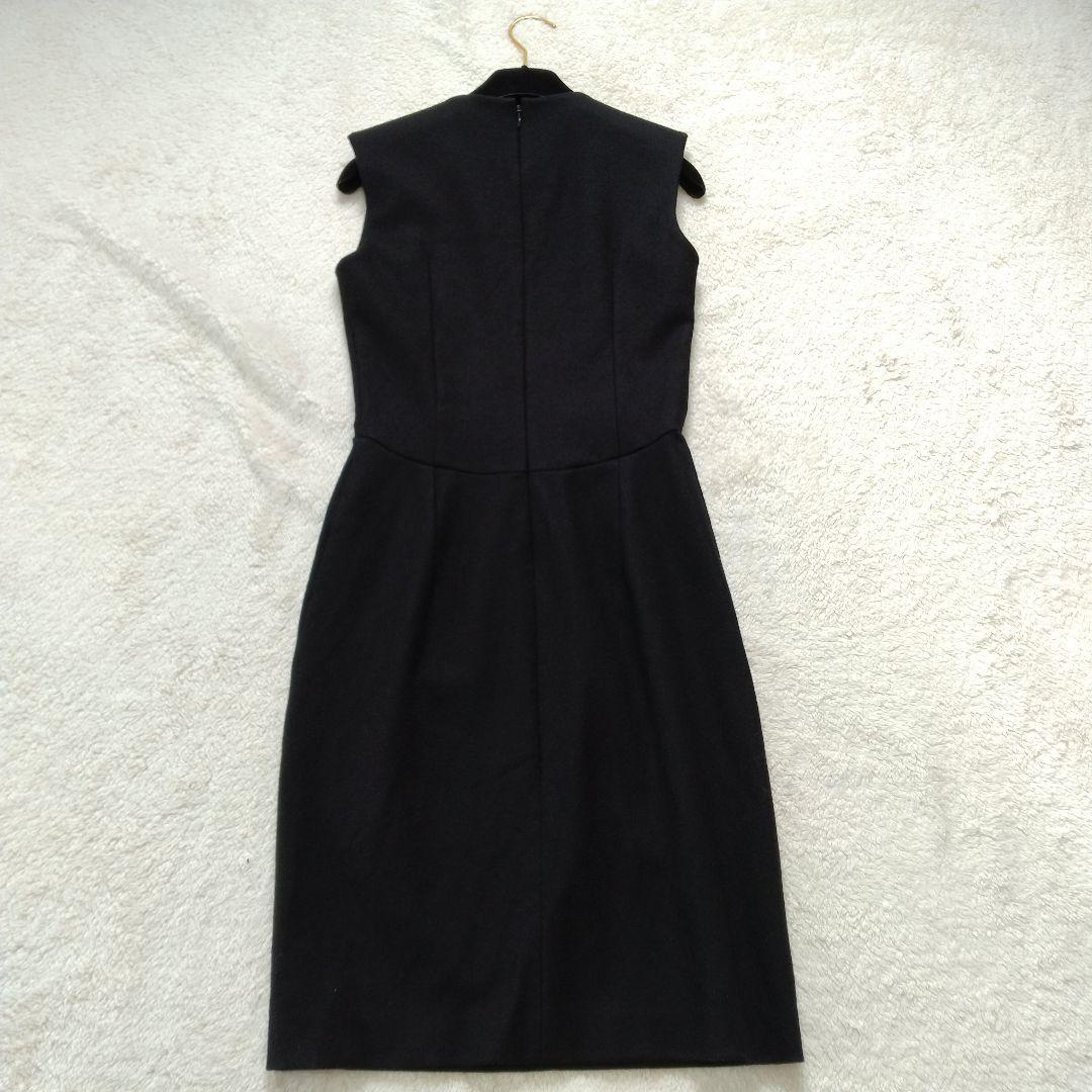 YOKO CHAN　ヨーコチャン　ノースリーブウールワンピース　オケージョン