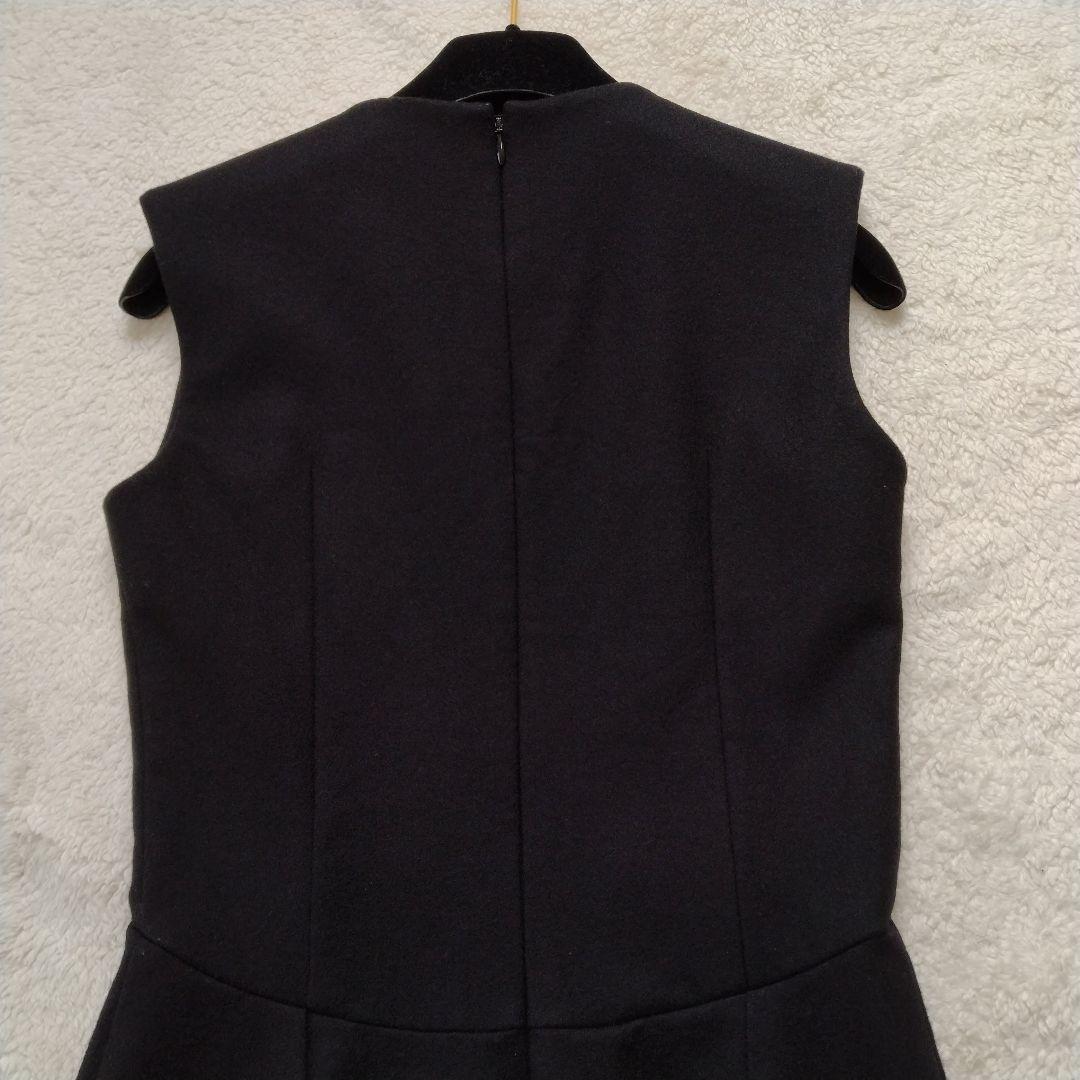 YOKO CHAN　ヨーコチャン　ノースリーブウールワンピース　オケージョン