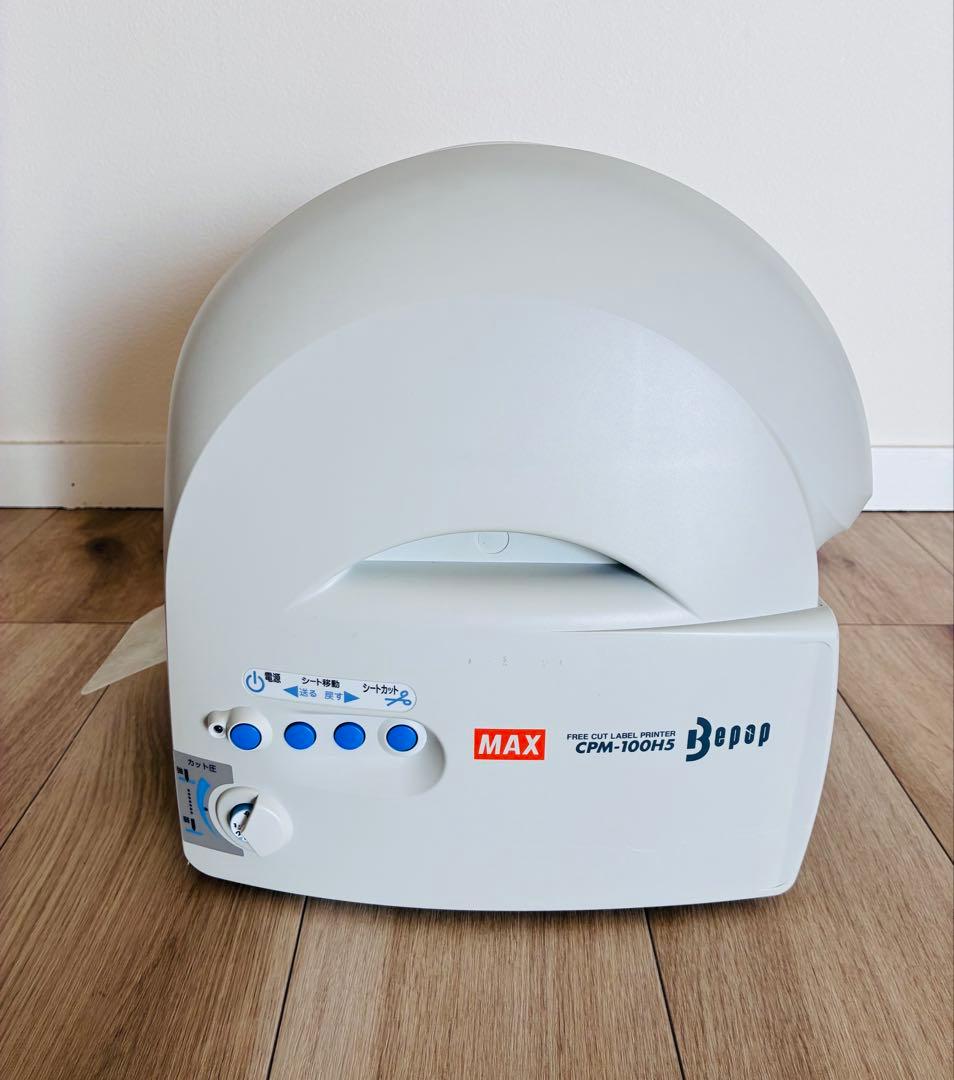 MAX マックス フリーカット ラベルプリンター ビーポップ CPM-100H5