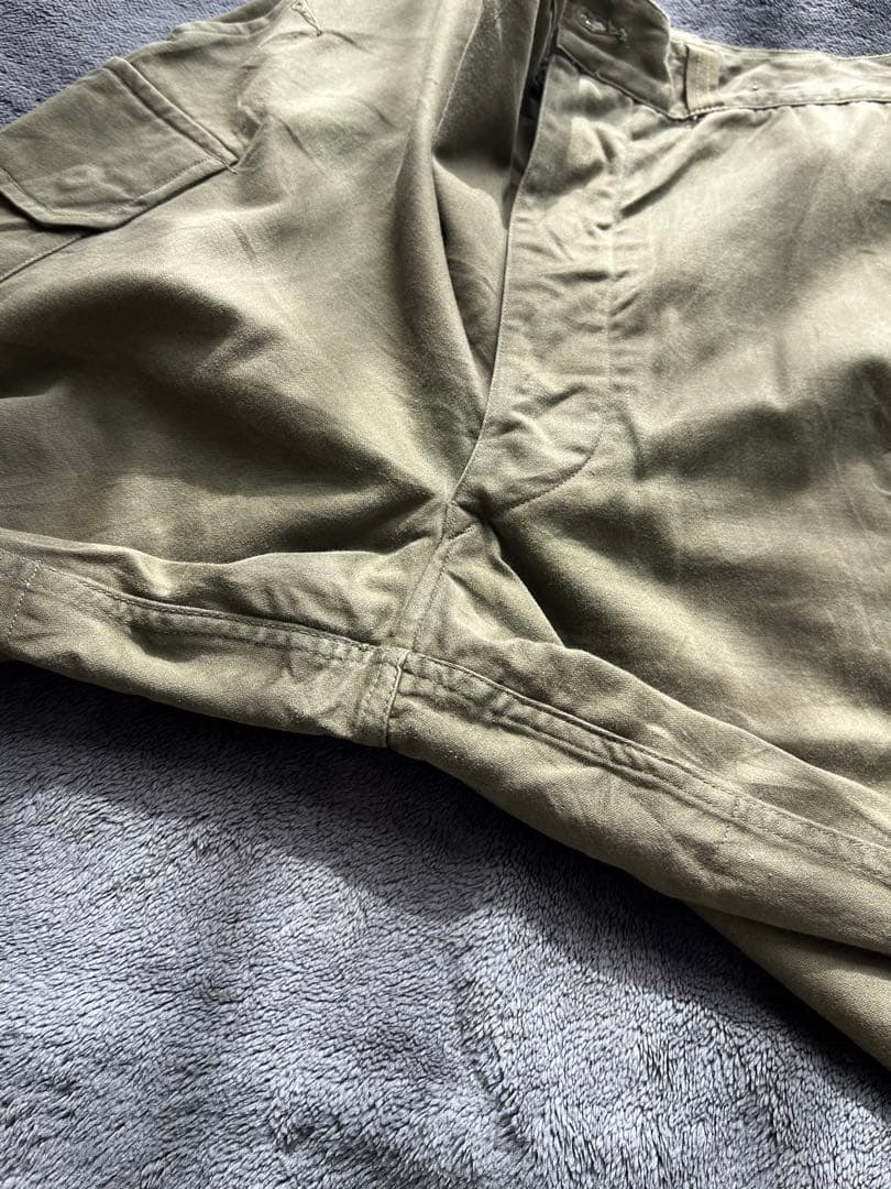 60s 70s 実物 フランス軍 M-64 FIELD TROUSERS