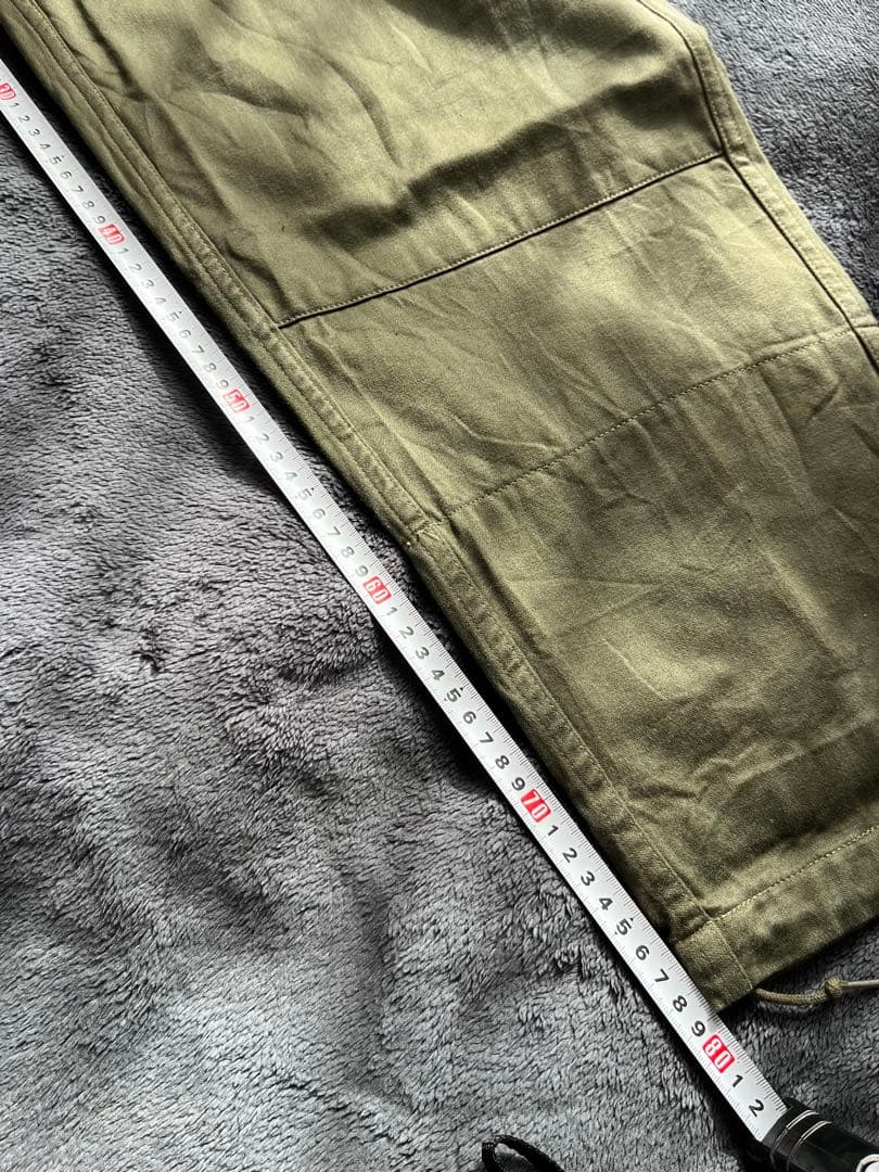 60s 70s 実物 フランス軍 M-64 FIELD TROUSERS