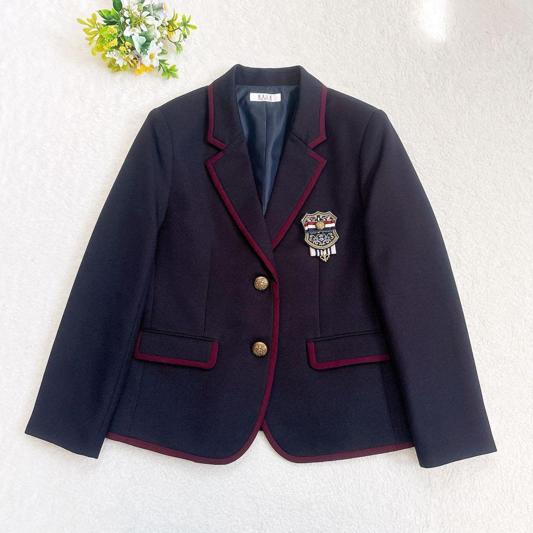 ELLE EN NOIR 女の子セレモニースーツ 紺ブレ グレンチェック 150