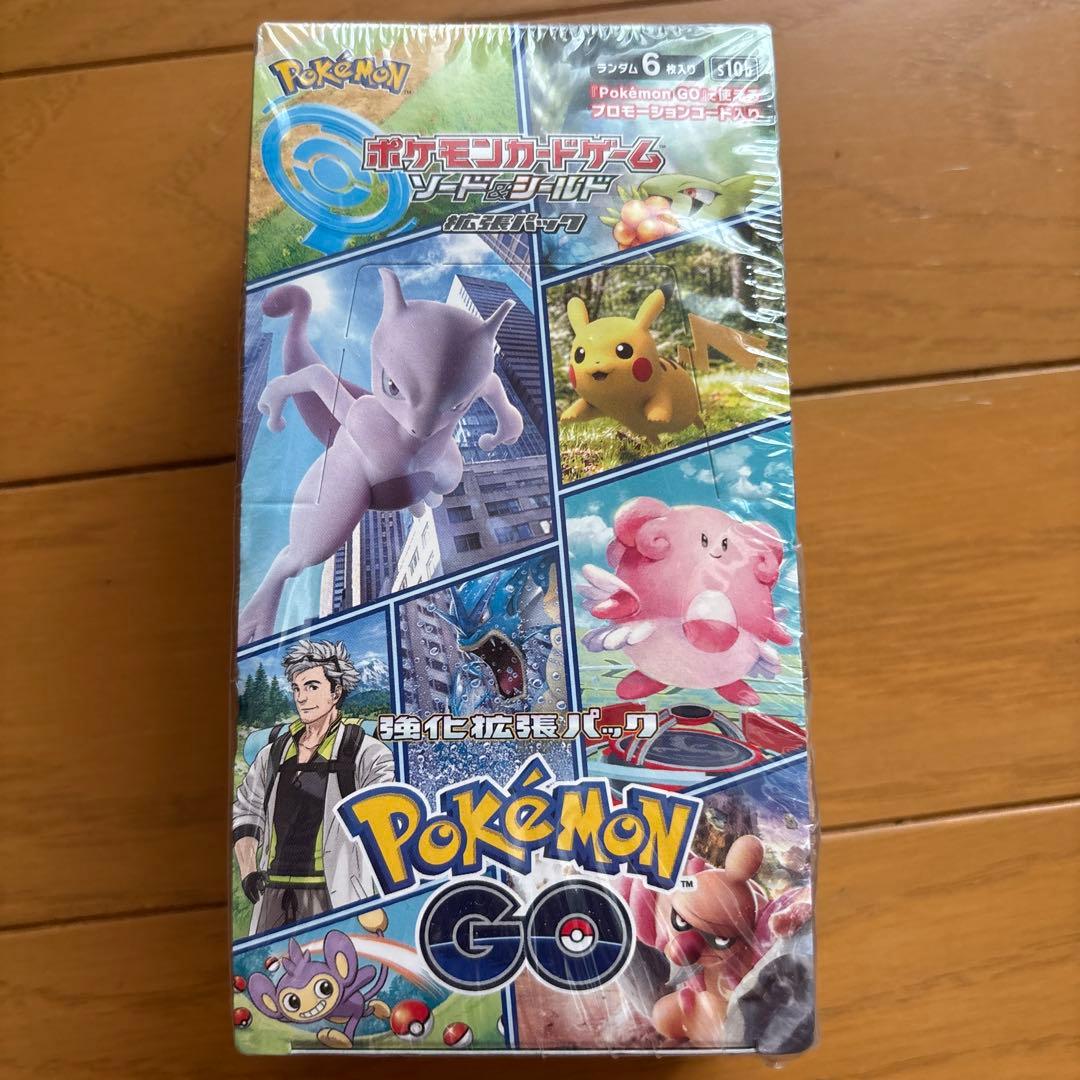 ポケモンカードゲーム ポケモンGO BOX 新品未開封 シュリンク付き 1BOX