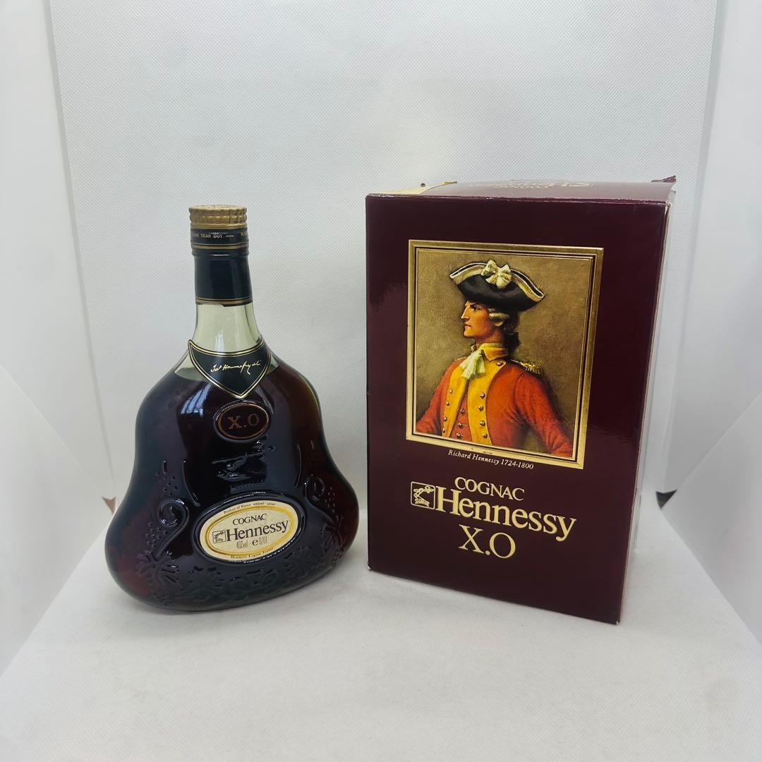 専用 2本まとめ 未開栓 ヘネシー X.O コニャック 金キャップ 700ml