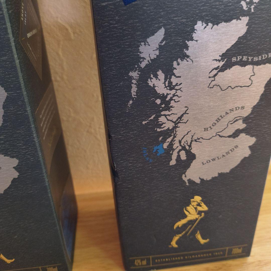 ジョニーウォーカー ブラックラベル アイラオリジン 2本セット