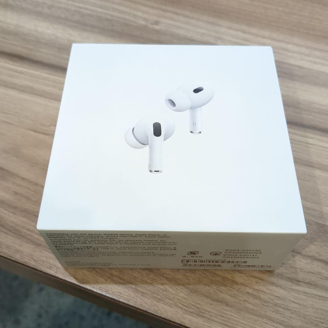 即送 新品未開封 Apple AirPods Pro 第2世代 MTJV3J/A