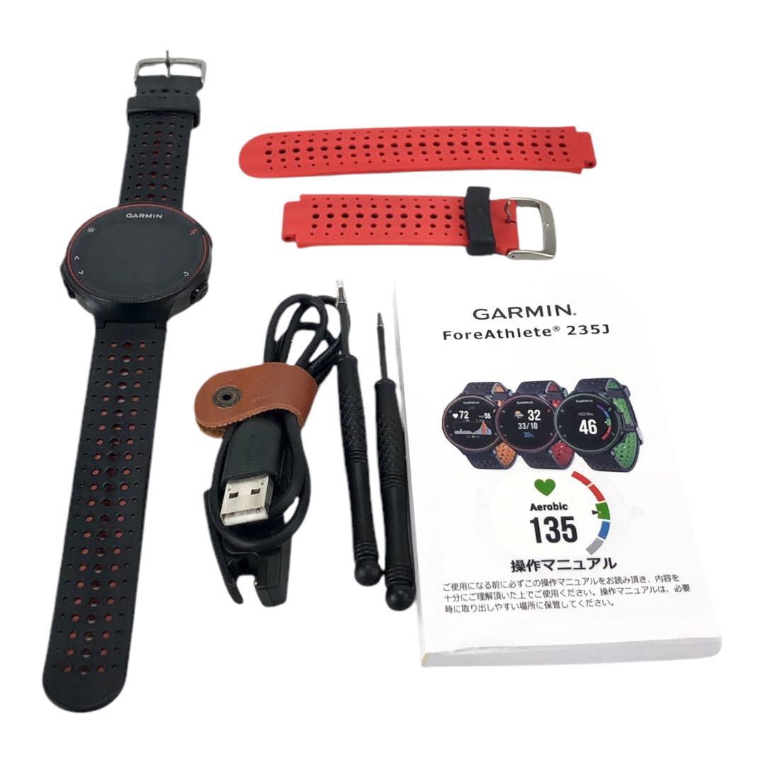 ☆*☆様 ✨美品✨GARMIN ガーミン ランニングウォッチ 235J ブラック