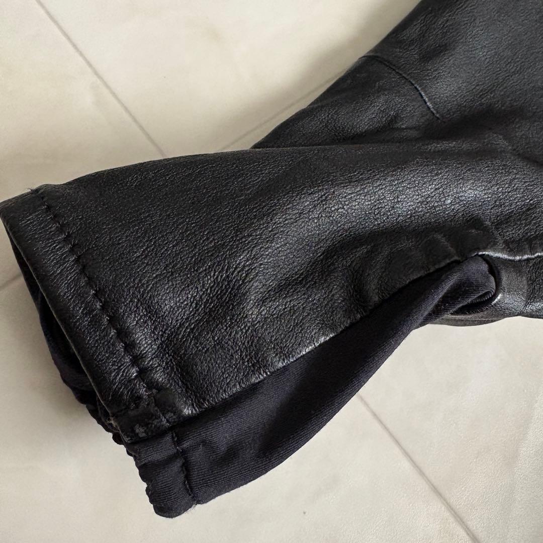 Maison Martin Margiela  本革トレンカレギンス黒40