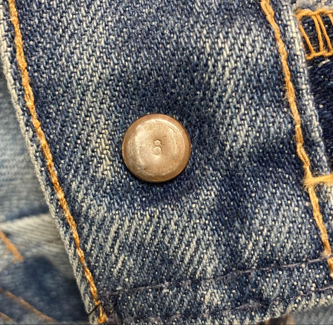 70's リーバイス　646-0917 ベルボトム　W34 L30 66前期