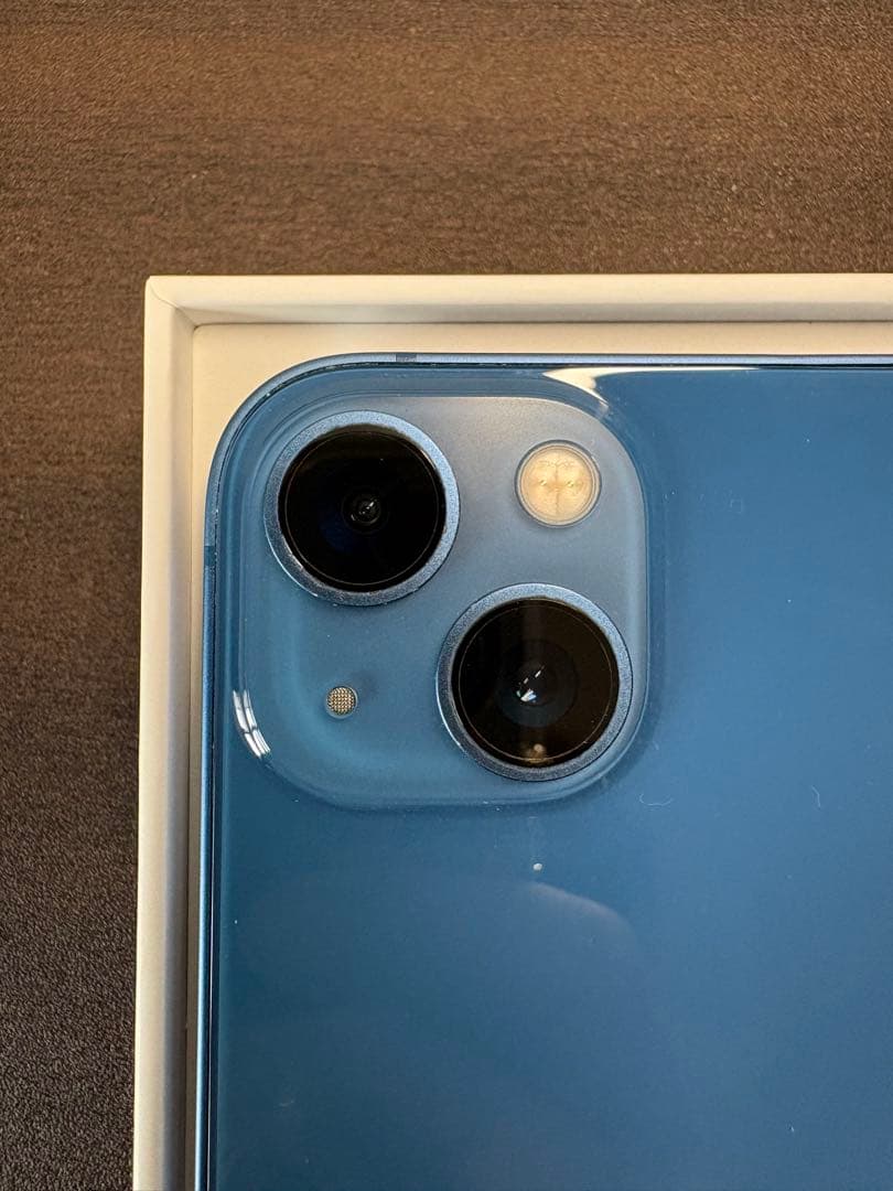 Apple iPhone 13 ブルー 本体 充電ケーブル付き