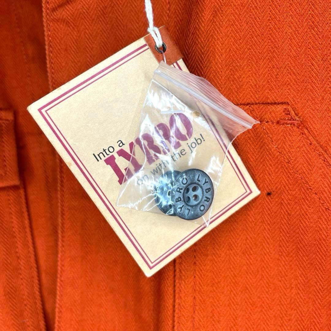 新品【ナイジェルケーボン× LYBRO】WORK JACKET オレンジ