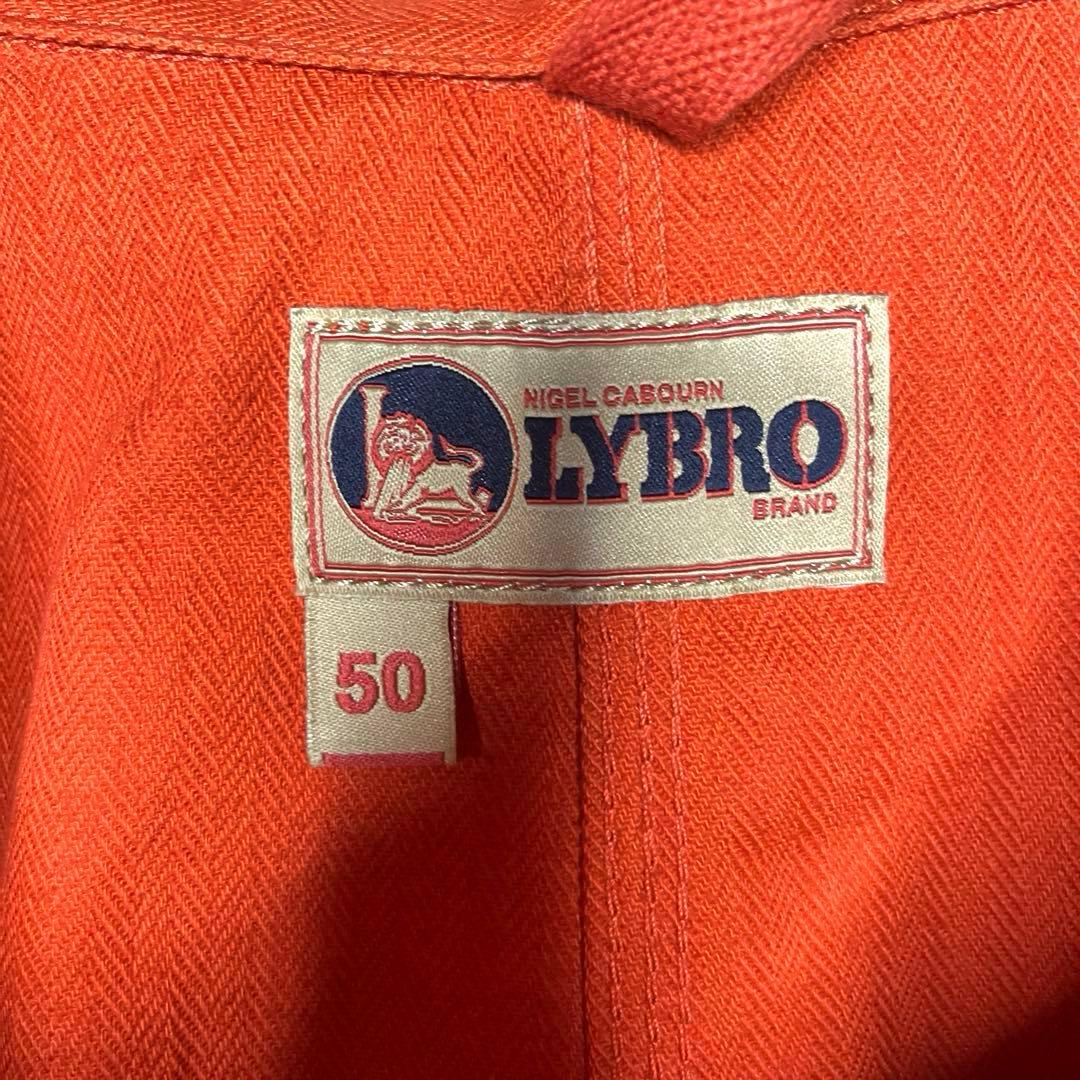 新品【ナイジェルケーボン× LYBRO】WORK JACKET オレンジ