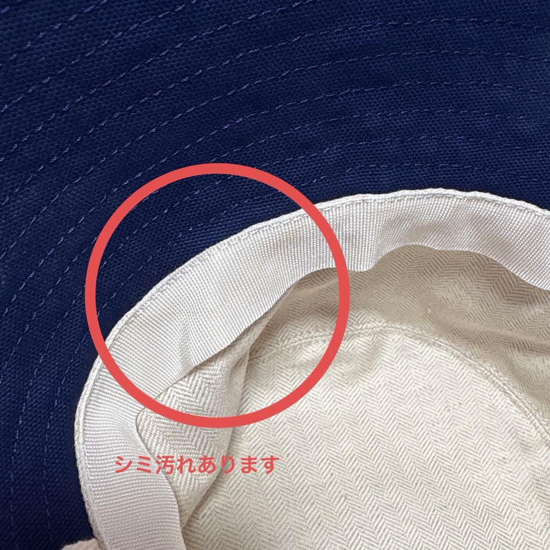 ロエベ　LOEWE ハット　バケットハット　ネイビー　サイズ57