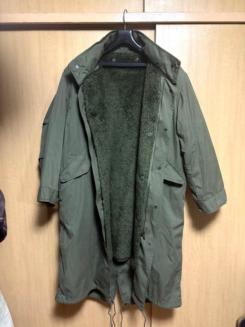 キルティングライナー付 フィールドパーカー モッズコートFRAMEWORK