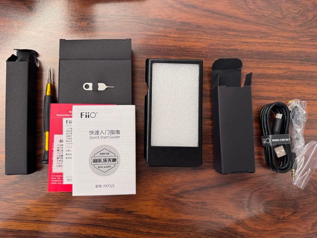 ポータブルプレーヤー Fiio X7 Mark II Mk2 DAP