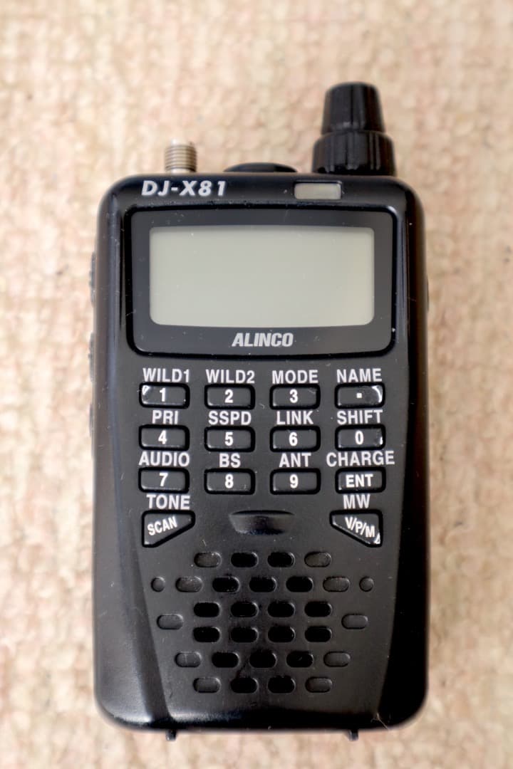 【アルインコ】 広帯域受信機 DJ-X81 改造済