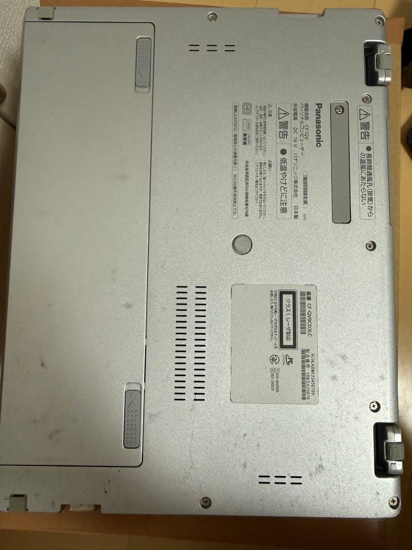 Windowsノート本体 Panasonic CF-QV9 Windows11pro 2in1