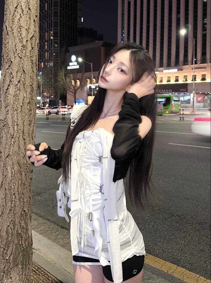 theredthread S gather knit shorts パンツ