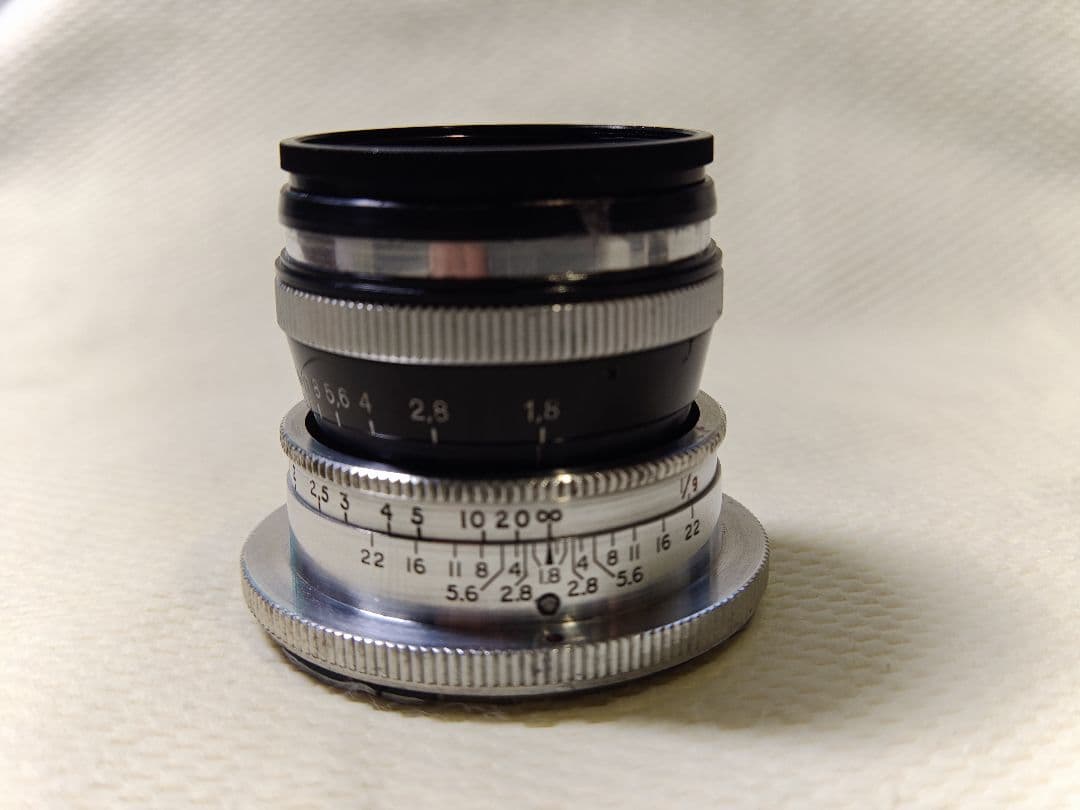 Kern Aarau Switar 50mm f1.8 フード マウントアダプタ