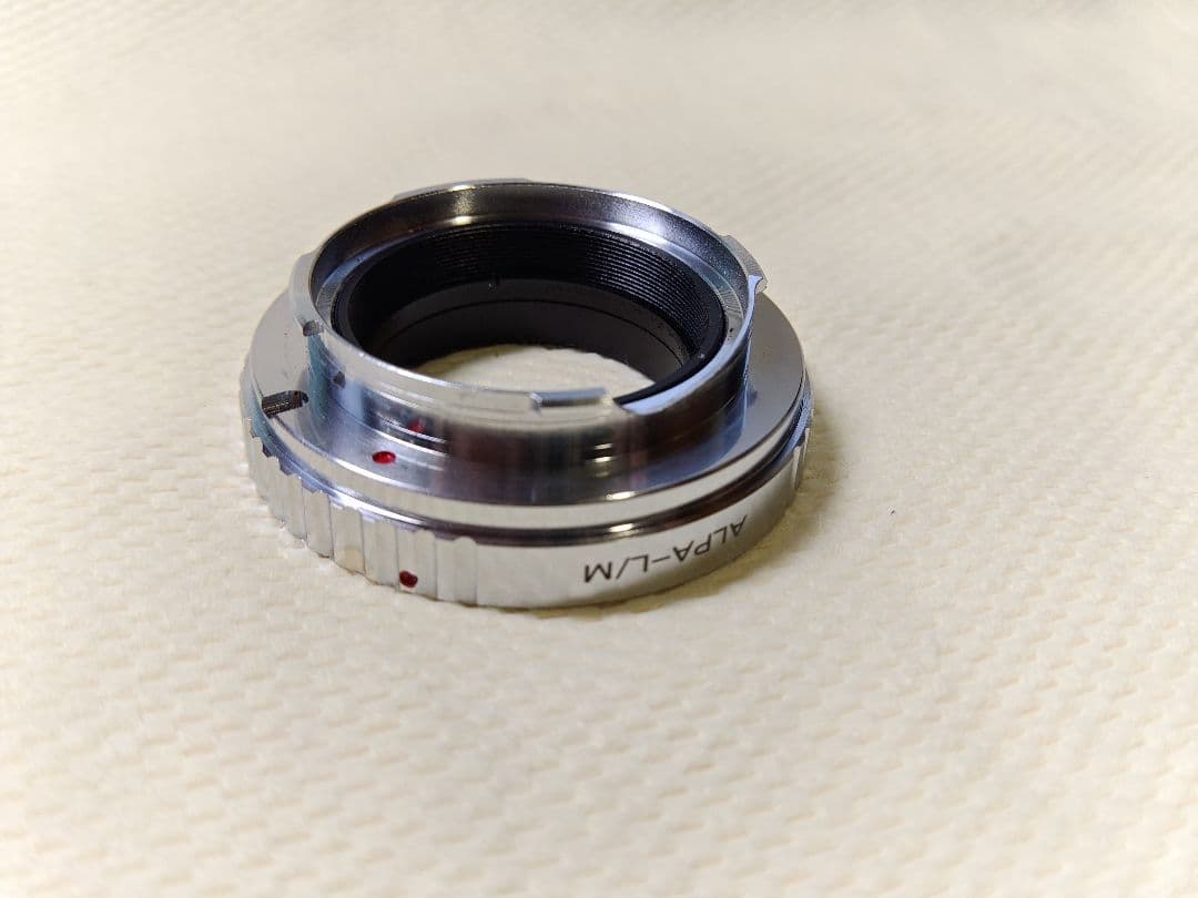 Kern Aarau Switar 50mm f1.8 フード マウントアダプタ