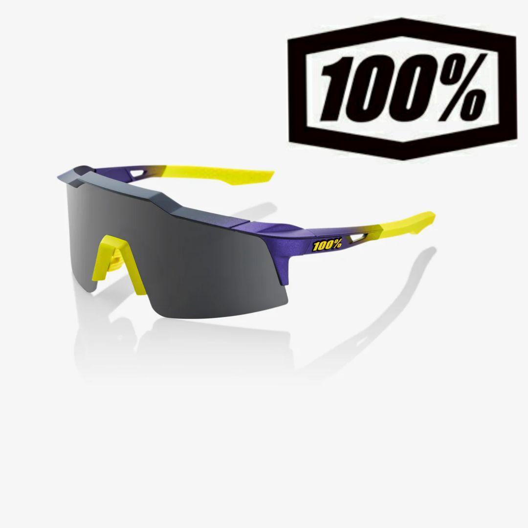 100% Speedcraft SL パープル ワンハンドレッド サングラス