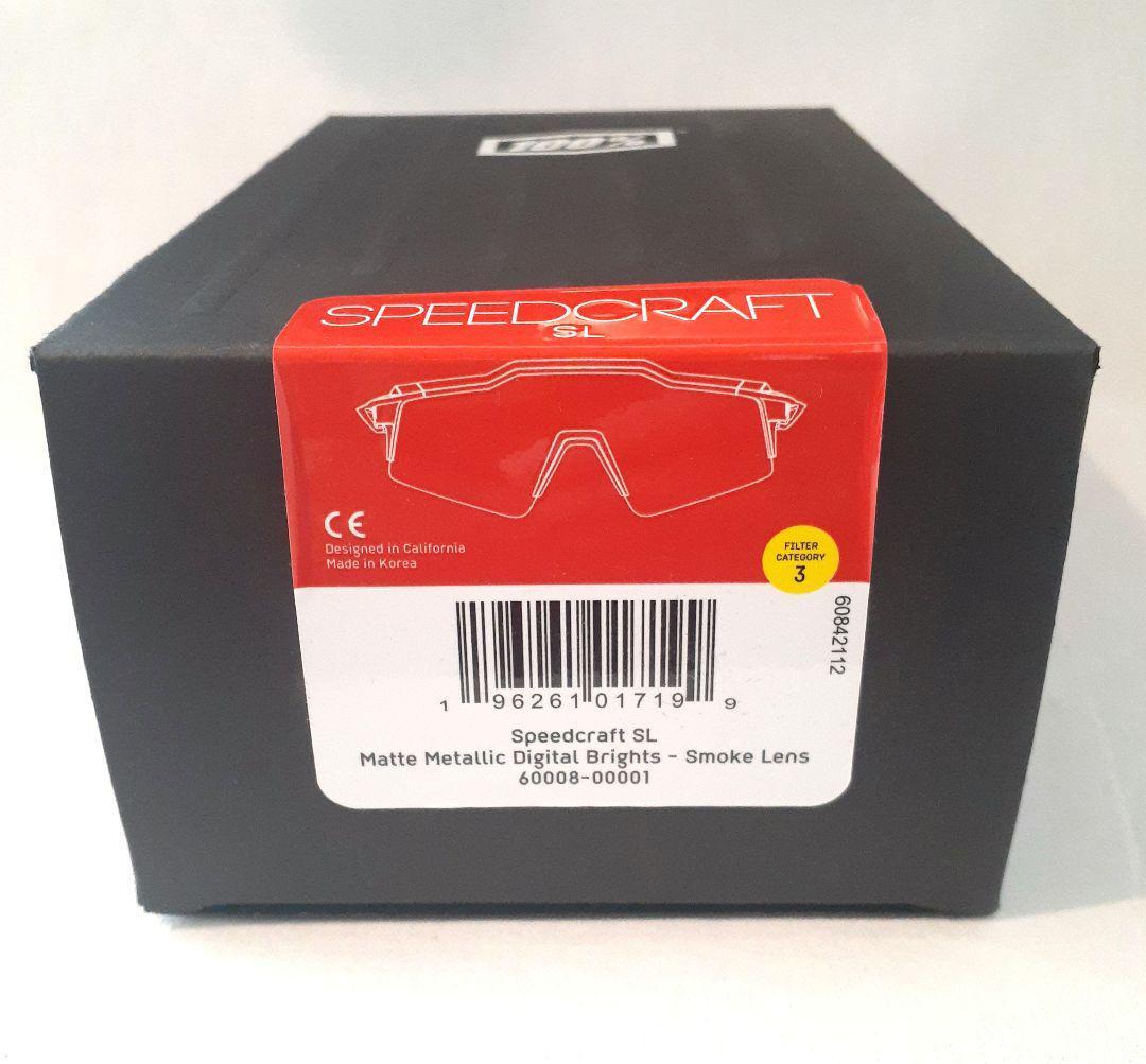 100% Speedcraft SL パープル ワンハンドレッド サングラス
