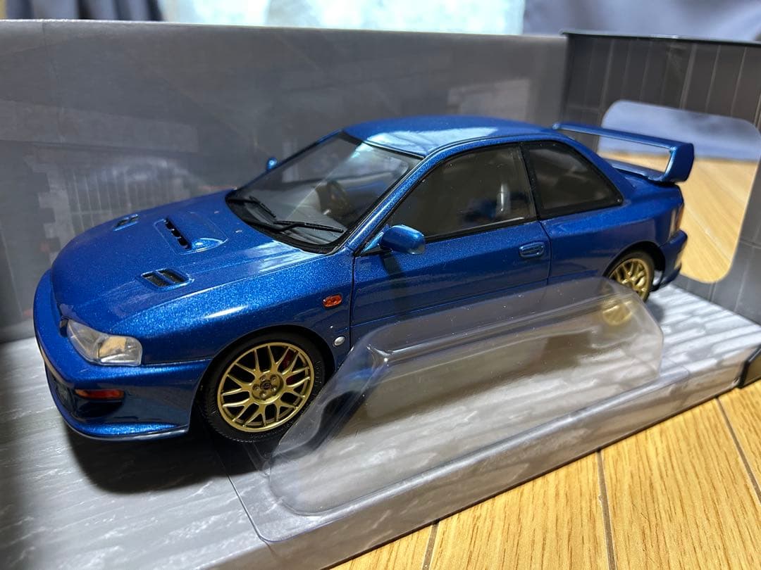 京商 SOLIDO 1/18 スバル インプレッサ 22B 美品