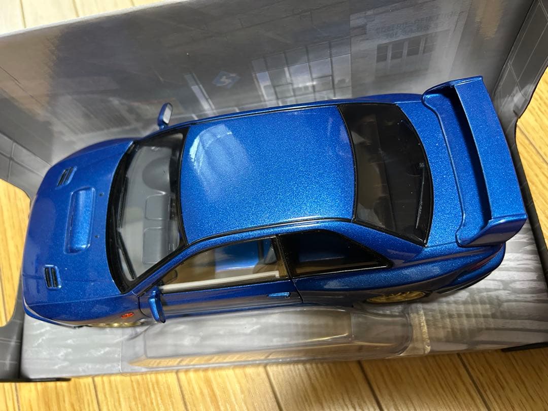 京商 SOLIDO 1/18 スバル インプレッサ 22B 美品