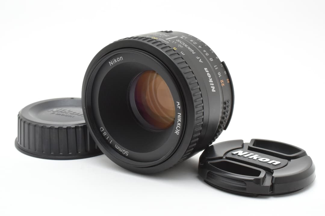 美品 Nikon AF NIKKOR 50mm F1.8 D 9498