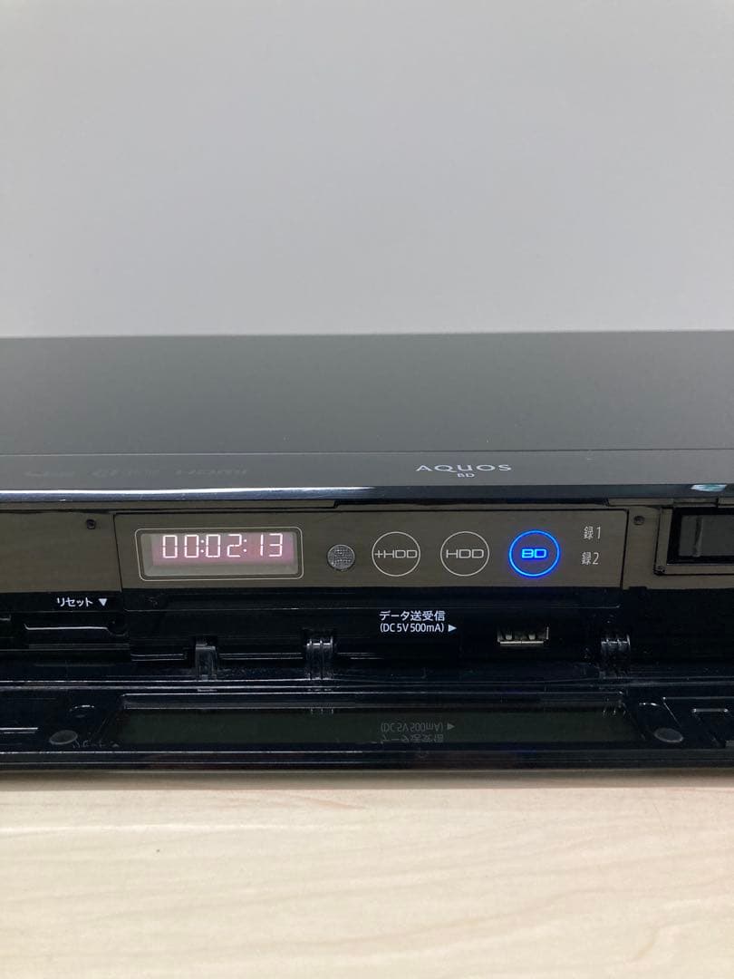 かなり綺麗　1TB シャープ　AQUOS ブルーレイ　BD-W1700