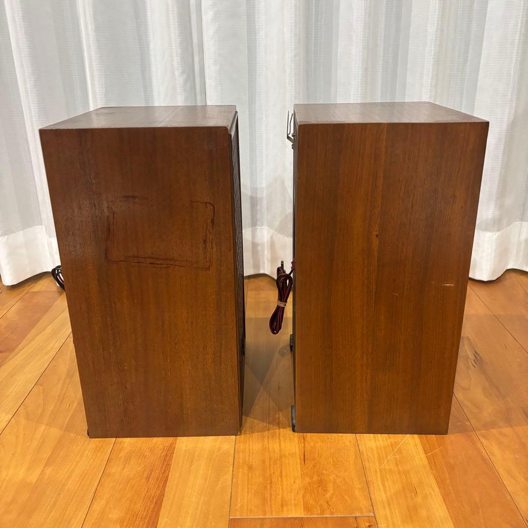 【名機】Sansui SP-10 ビンテージスピーカー 格子グリル 木製 美品