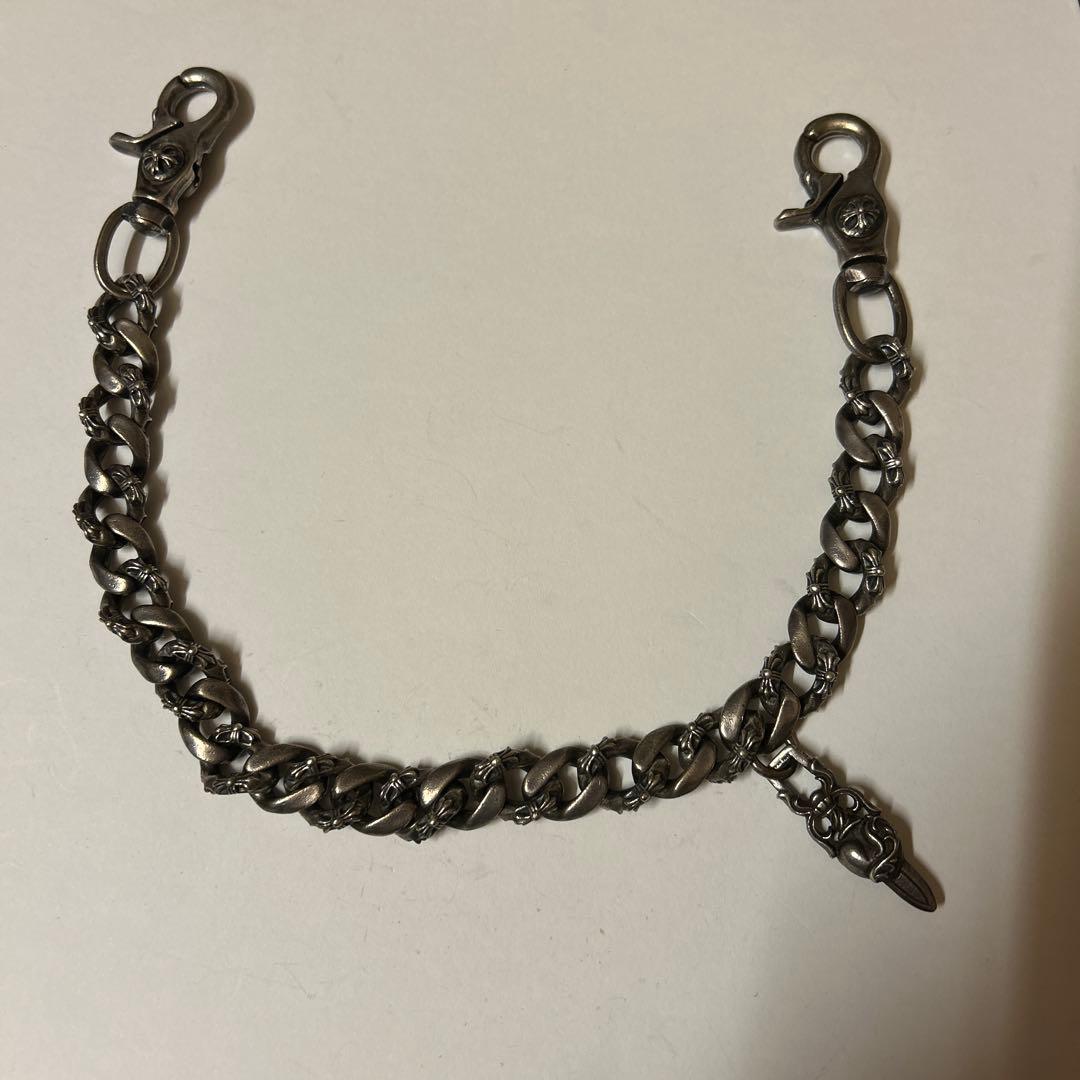 専用　ウォレットチェーン　シルバー950 クロムハーツハートダガー　カスタム