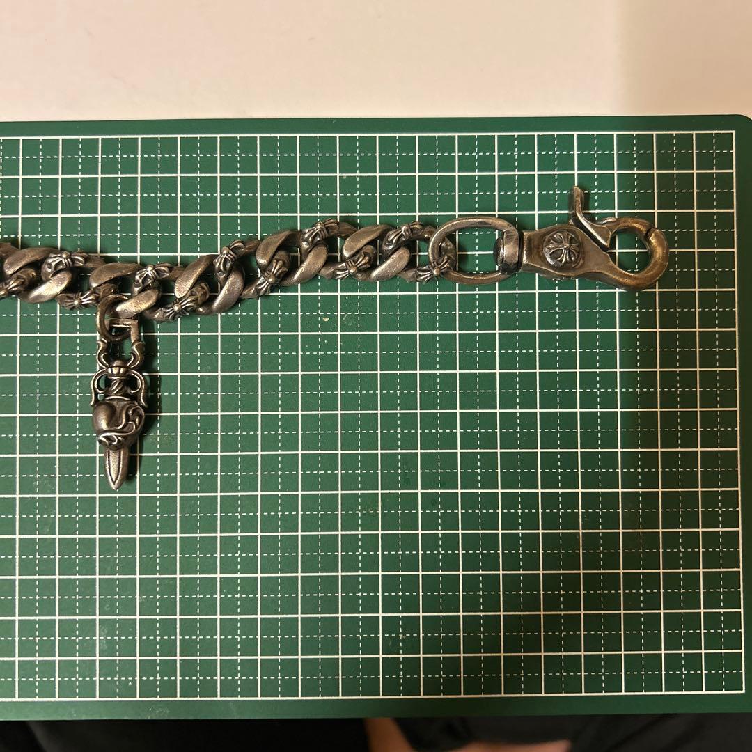 専用　ウォレットチェーン　シルバー950 クロムハーツハートダガー　カスタム