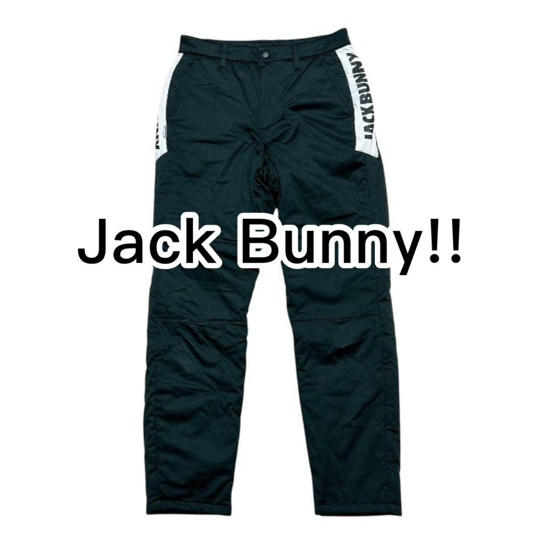 ☆yu☆ 　JACKBUNNY ブラックパンツ　中綿　防寒　あったか素材