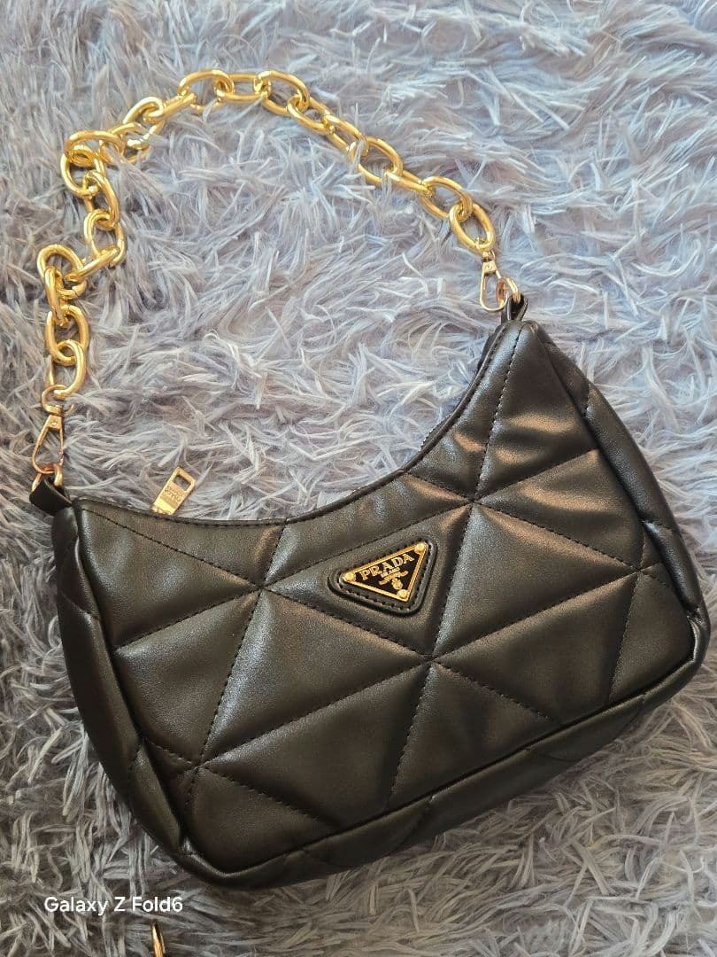 PRADA プラダ ノベルティ 2way キルティング チェーンバッグ