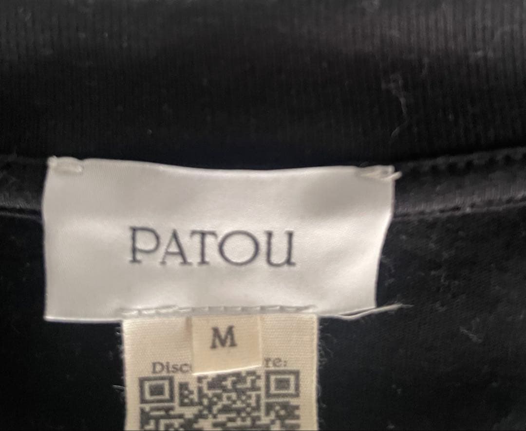 PATOU ／ロゴ エンブロイダリーTシャツ　Mサイズ
