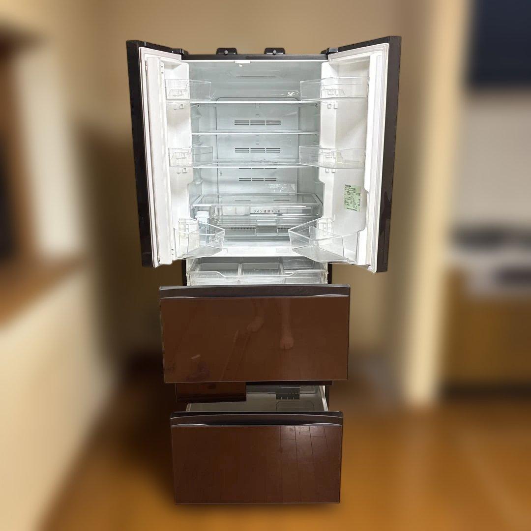 TOSHIBA GR-J610FM (XT) 冷蔵庫 605L