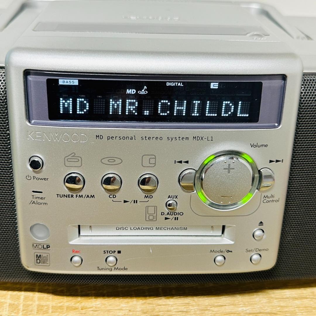 動作OK ケンウッド MDX-L1 CD/MDプレーヤー