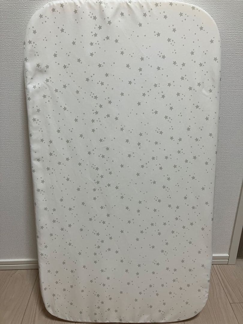 HZDMJベビーベッド キャスター付き ネイビー