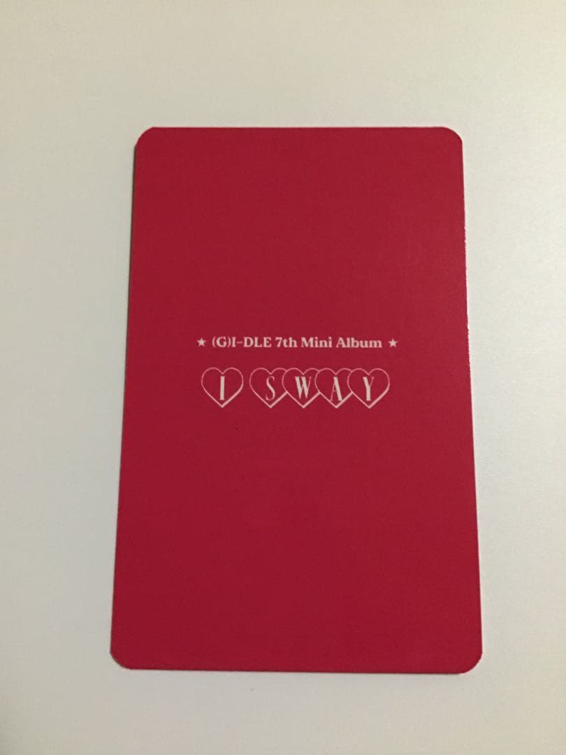 (g)i-dle i sway サノク ユニット トレカ