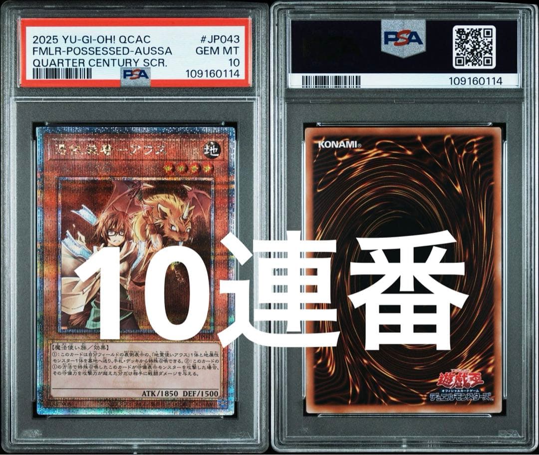 憑依装着　ヒータ　ウィン　アウス　エリア　ライナ　25th psa10 絵違い