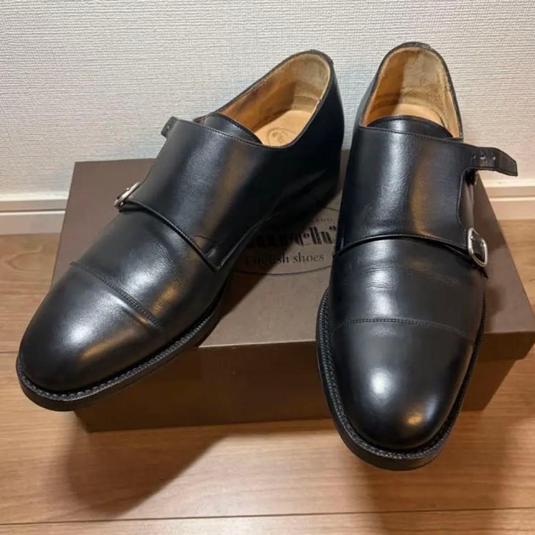 【美品】Church’s Cowes 80F ダブルモンク 26.5cm