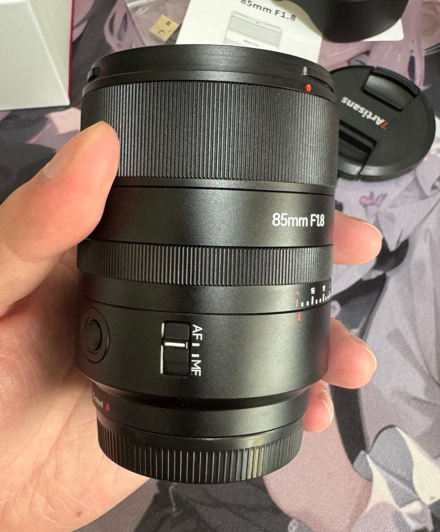 7artisans 七工匠85mm F1.8オートフォーカス　ソニーEマウント