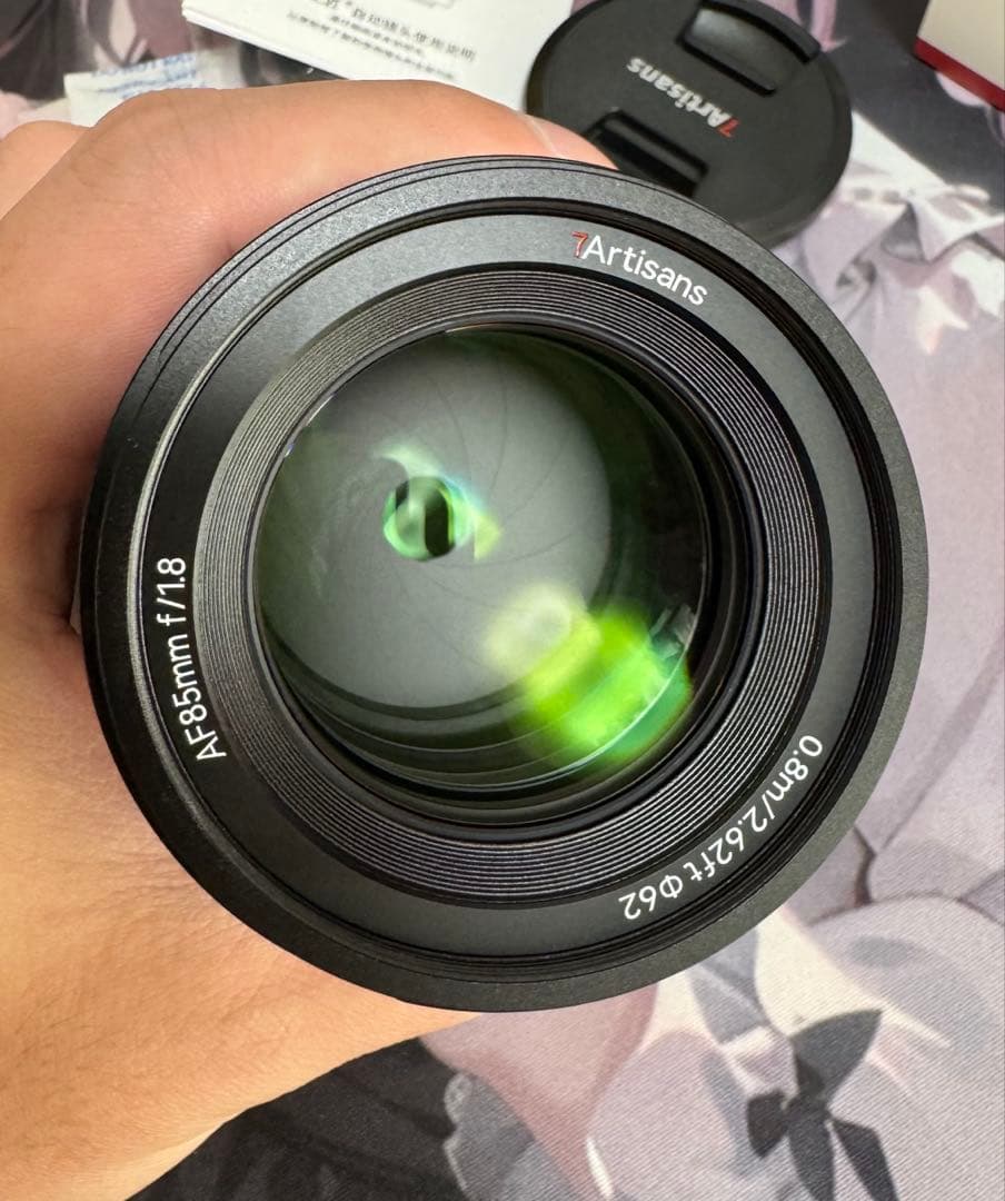 7artisans 七工匠85mm F1.8オートフォーカス　ソニーEマウント