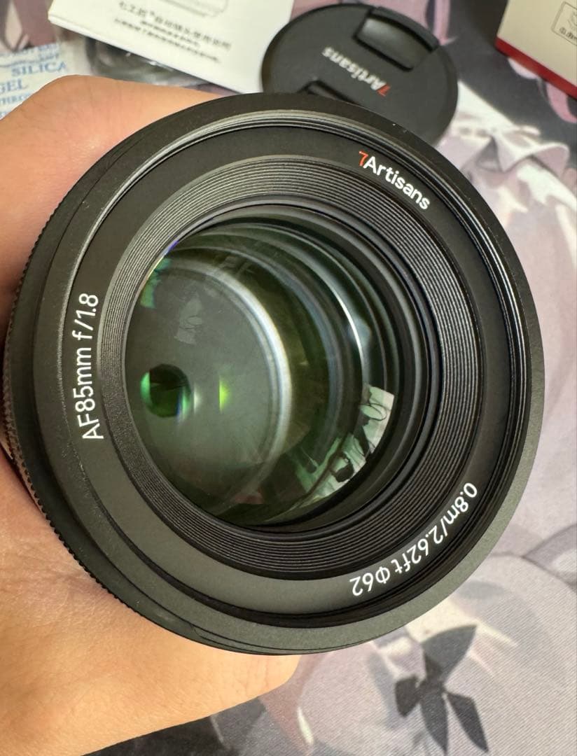 7artisans 七工匠85mm F1.8オートフォーカス　ソニーEマウント