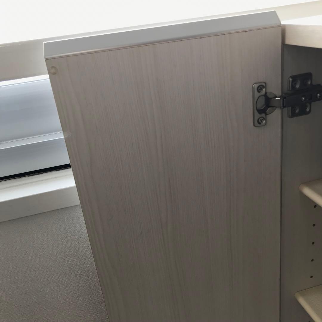 ニトリ　シューズボックスリアル　ロー　大川家具　幅75cm 日本製